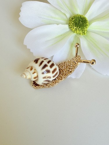 Broche escargot métal - broche,