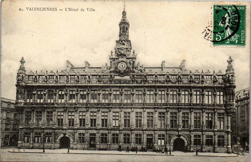Valenciennes carte - valenciennes,