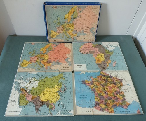 Anciens puzzles bois - 4,