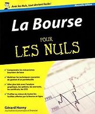 La Bourse pour les nuls de Horny, Gérard | Livre | état bon