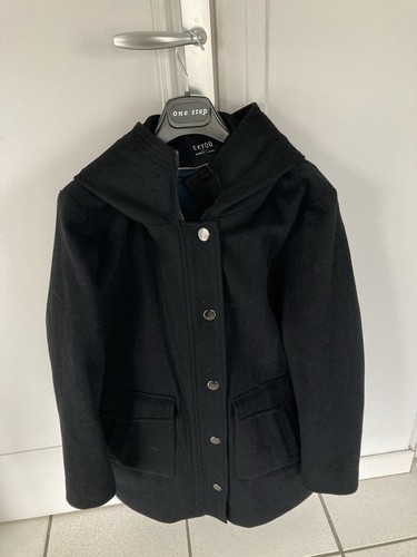 Manteau ekyog duffle coat noir - manteau,
