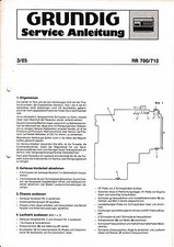 Service Manuel D'Instructions