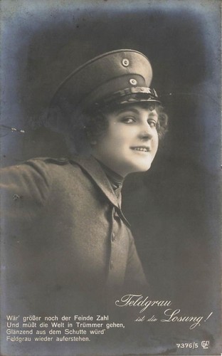 Carte postale ww1 feldgrau est - postale,