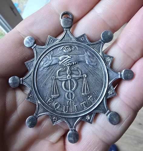 Superbe rare médaille en - superbe, et