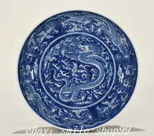 9.4" Kangxi Dynasty Blue White
