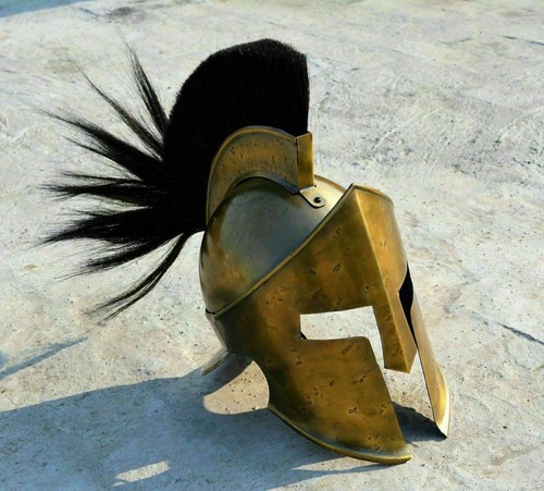 300 casque spartiate roi