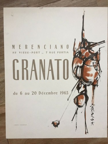 Affiche lithographie - , *