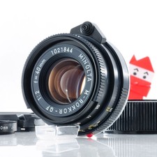 Objectif Minolta M-Rokkor QF 40 mm f/2 monture Leica M du Japon [Exc+5]