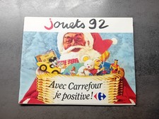 CATALOGUE CARREFOUR NOEL 1992 JOUETS ANCIENS