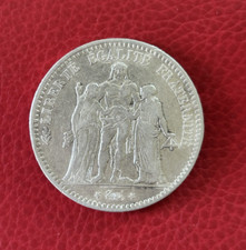 Ecu  5 Francs - Hercule- 1875