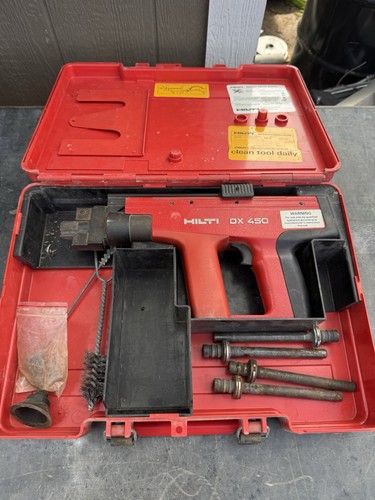 Hilti 450 concrete - concrete, nailer