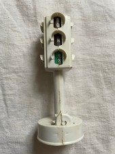 Jouet ancien plastique Feu rouge publicitaire BONUX