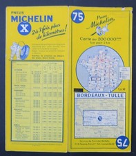 Carte MICHELIN old map n°75