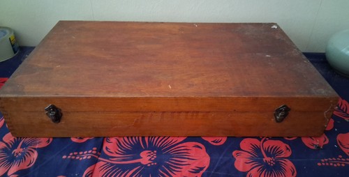 Ancien coffret boite bois - ancien,