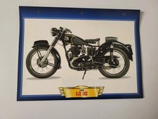 Carte Fiche Moto Passion Édition Atlas AJS 18S