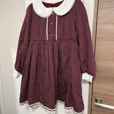 Robe Lolita À Rayures Rouges
