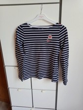 TERRE DE MARINS pull fin marinière T 1 soit 34/36