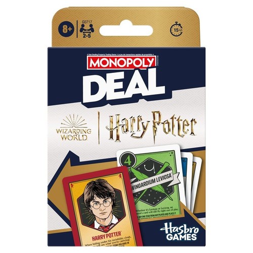 Monopoly deal harry potter - monopoly, deal: