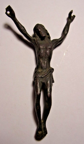 Ancien christ bronze - en,