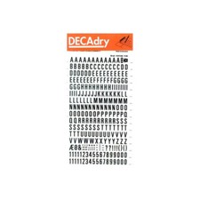 Lettres et chiffres transfert