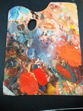 PALETTE D'ARTISTE PEINTRE