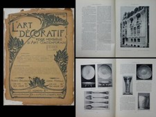 L'ART DECORATIF 02 1901 HOTEL YVETTE GUILBERT, SCHOELLKOPF, CHRISTOFLE, PAOLETTI