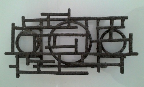 Ancienne plaque sculpture