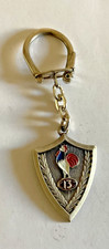 Porte Clefs métal logo Rugby à 13 - Coq -sport  -Keychain-R6