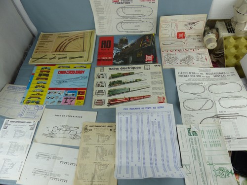 Lot catalogues jouef - lot,
