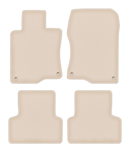 Tapis sol velours beige - tapis, de