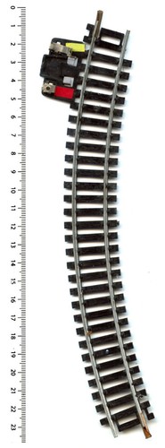 Rail courbe avec - avec, connexion