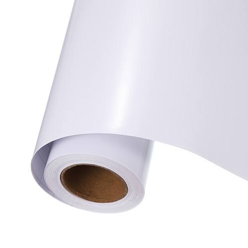Vinyle adhésif blanc