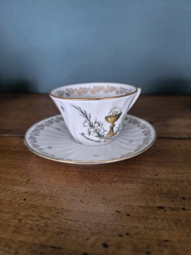 Ancienne tasse porcelaine - tasse,