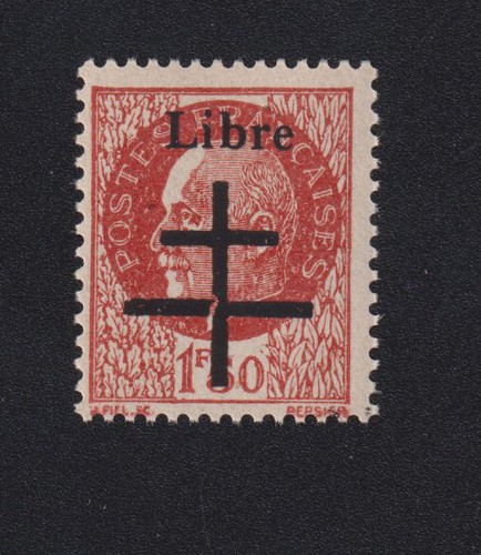Timbre france libération - timbre,