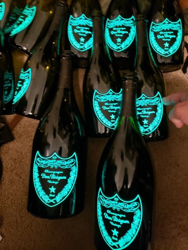 8empty dom perignon luminous - dom,