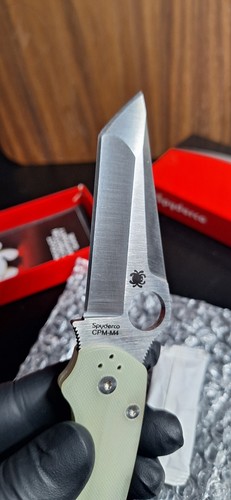 Spyderco paramilitary jade - 2, /jade