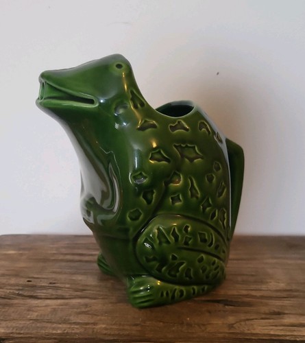 Pichet barbotine grenouille - pichet,
