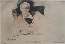 Gravure orig Edgar Chahine