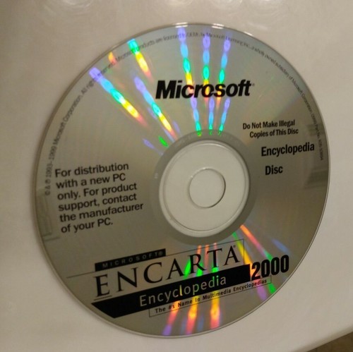 Microsoft encarta encyclopedia - microsoft,
