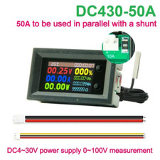 Voltmètre Et Ampèremètre Numériques À LED, Compteur D'Énergie Électrique, Wattmè