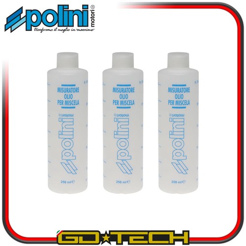 Mesure huile mélange polini - huile,