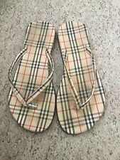 CHAUSSURES MULES DE PLAGE STYLE TONGS CARREAUX ANGLAIS, POINTURE 38