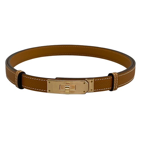 Hermes gold veau epsom belt - epsom,