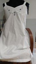 Chemise de nuit ancienne lin
