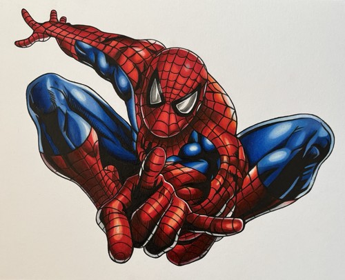 Dessin original réalisé au - original,,