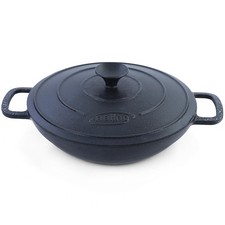 Wok En Fonte 28 Cm