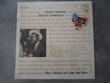 Charlie Christian with The Benny Goodman sextet and orchestra - vinyle LP / 33t