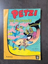 HANSEN,  PETZI en Plongée -  Petzi N° 10  Casterman   1967