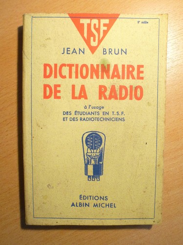 Livre ancien tsf dictionnaire - tsf,
