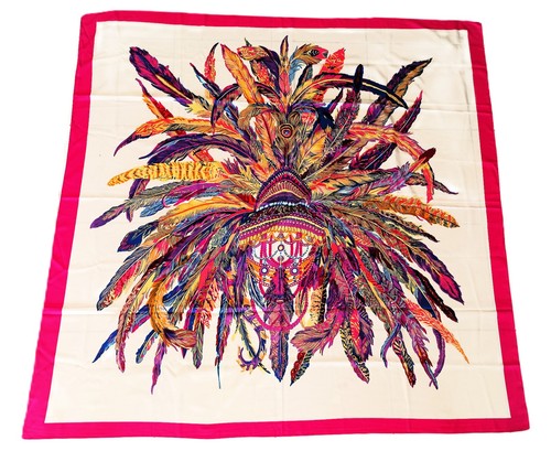 Très grand foulard 100 soie - très,
